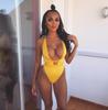 AliExpress Amazon cross-border senhoras maiô de uma peça sexy trançado biquíni europeu e americano 9133