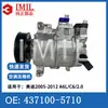 Adequado para Audi 2005-2012 A6L/C6/2.0 Compressor de Ar Condicionado Bomba de Ar Condicionado 437100-5710