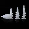 Tornillo de Expansión Especial para Tablaroca de Nylon Tornillo Espiral de Rosca Enroscable Tapón de Expansión de Plástico Tubo de Plástico para Cola de Taladro de Muro Cortina Tornillo Autorroscante