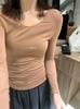 Roupas de Armazenamento de Calor Eu com Proteína de Crisálida de Bicho-da-seda (Fogão Pequeno) Roupas Base de Temperatura Constante Jaqueta Quente Manga Longa Roupas de Outono