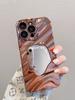 Espejo galvanizado para funda de teléfono Apple 15 iPhone14promax lente todo incluido 13 resistente a caídas 12 silicona suave