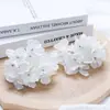 Flor Simulada Borda Queimada Cabeça de Hortênsia Acessórios Feitos à Mão DIY Decoração de Casa Acessórios para Headwear de Casamento Combinação Hanfu