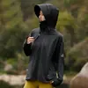 Ropa de Protección Solar UPF100 para Mujer 2025 Nuevo Verano Hielo Anti-UV Seda de Hielo Transpirable Abrigo de Protección Solar