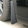 Adequado para Tesla Tesla Model3 guarda-lamas dianteiro e traseiro sem parafusos snap-in decoração de guarda-lamas de borracha macia