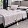 Juego de tres piezas de tapete jacquard de seda de hielo PE, tapete fresco de seda de hielo para verano, ropa de cama clase A para maternidad e infantil, textil para el hogar Nantong