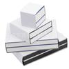 Caja de joyería de papel rellena de cuero, directa de fábrica, para anillos, pendientes, colgantes, pulseras, pulseras de hilo, juego de caja