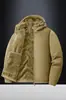 Nuevo sudadera deportiva con forro polar para hombre, chaqueta de forro polar, cortavientos con forro de forro polar, sudadera de forro polar