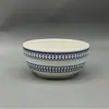 Serie Bohemia Color Bajo Esmalte Creativo Vajilla Cerámica Tazones para Comer en Casa Tazones para Sopa Tazones para Fideos Platos Platos Planos Platos Cuadrados