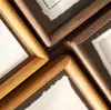 Marco de fotos de madera maciza soporte de escritorio sensación de alta gama a3 a4 caligrafía y pintura montaje impresión marco de exhibición nogal negro marco transparente de doble cara