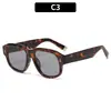 Gafas de Sol Cuadradas Retro Simples con Clavos de Arroz Estilo Callejero de Moda Gafas de Sol Europeas Americanas Moda Protección Solar al Aire Libre Personalidad Gafas de Sol Transfronterizas