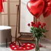 Alfombra Decorativa en Forma de Corazón de Fábrica Fuente 1688 Felpudo para Piso de Sala de Estar Manta para Sofá Mesa de Café Felpudo para Vestidor Tocador