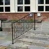 Barandillas Protectoras de Hierro para Exteriores Europeas Barandillas Protectoras Galvanizadas en Caliente Sólidas de Hierro Artesanía Metálica Artesanía de Hierro Casa