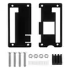 Carcasa acrílica para Raspberry Pi Zero 2W. Carcasa protectora transparente con disipador de calor para Raspberry Pi Zero 2W.