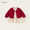 M Modelo de Bem-Estar Traje Infantil Não Reutilizável Outono e Inverno Conjunto de Saia para Meninas Liquidação Conjunto de Duas Peças de Qualidade