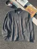 Camisas de Manga Larga con Bloques de Color y Patrón de Espina de Pescado para Hombres y Mujeres en Otoño Estilo Americano Sudaderas Holgadas tipo Pullover con Camisa Interna de Capa Suelta