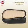 Suela rosa nueva ballena acanalada lino transpirable plataforma base de pastel moda gancho base de pantuflas primavera y verano ligero