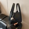 Bolso de Cubo Casual Simple 2025 Primavera Tendencia Bolso de Hombro Moderno Texled para Mujer Bolso Cruzado Texled para Viajes