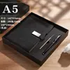 Caja de Regalo Personalizada para Cuaderno Set Modelo Nuevo 2025 Cuaderno A5 Cuaderno Engrosado de Alta Calidad Personalizable con Impresión de Logo