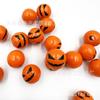 Novo 16mm Halloween Natal teia de aranha careta cor contas de madeira contas soltas de madeira contas de madeira corda acessórios diy