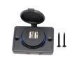 Cargador de coche transfronterizo con enchufe USB modificado para encendedor de cigarrillos