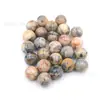 Venta en Caliente Transfronteriza Adornos de Bola Redonda Pequeña de Cristal Cuentas Redondas Canicas de Piedra Natural 14mm Esféricas Accesorios de Joyería Personalizados