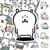 360 Adesivos de Emoticon de Urso Autodepreciativo, Desenho Animado Fofo Divertido Estilo Japonês Adorável Decoração Material para DIY Diário Adesivos