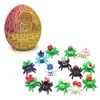 Novo brinquedo 3D impresso transfronteiriço, modelo de aranha realista, ornamento criativo com peças móveis, brinquedo decorativo moderno, ovo de dragão