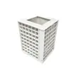Caixa Organizadora de Perler Beads para Mesa com Compartimentos Prateleira Giratória 360 Graus Prática Grande Capacidade Prateleira Organizadora de Perler Beads