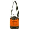 Bolsa de Ombro Casual para Comércio Exterior Unissex Cor Colorida Cordão Bolsa Cilindro Repelente à Água Camada Dupla Portátil Bolsa Transversal
