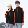 Traje de Béisbol con Cremallera Fina de Primavera y Otoño Sudadera con LOGOTIPO Impreso Ropa Xuanquan Chaqueta Ropa de Trabajo Bordado Impreso