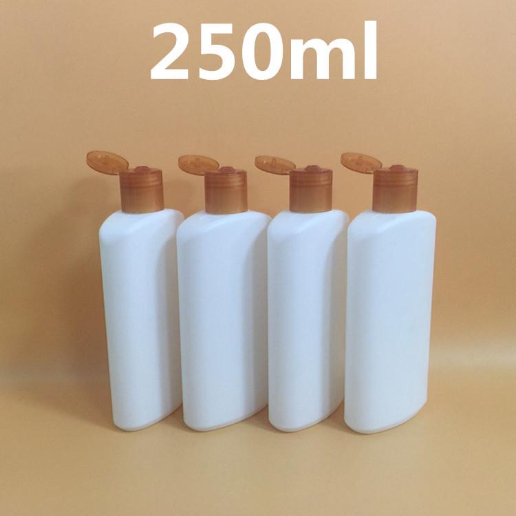 PE扁瓶250ml配翻盖