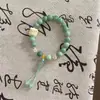 Pulsera de Mariposa Super Hada ins Nicho Pulsera de Mariposa Plateada para Mejores Amigos Regalos de Alto Valor con Flores y Cuentas de Esmalte de Colores