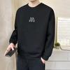 Sudadera para Hombre Primavera y Otoño Nueva Marca de Moda Ligeramente Holgada Cuello Redondo Camiseta Básica Camiseta de Manga Larga Ropa de Otoño para Hombre