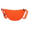 Bolsa de Nylon para Empanadas, Versátil para Ropa de Trabajo, Bolso Cruzado de Moda y Sencillo con Estampado de Logo, Bolso Multifuncional de Hombro para Axila para Parejas