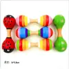Instrumento de Percussão de Oito Tons Chocalho Infantil Tambor de Bebê Material Didático Orff Instrumento de Percussão Maracas Brinquedos Musicais para Educação Infantil