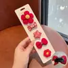 Pinzas para el Cabello de Año Nuevo para Bebé Pasadores Lindos Accesorios para el Cabello de Bebé Pinzas para el Cabello Infantiles para Niñas Pinzas para el Cabello para Niños que No Dañan el Cabello