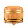 Barril de Madera Maciza para Restaurante Barril de Arroz Barril de Arroz para Restaurante Barril de Arroz Barril Pequeño de Arroz Vajilla Barril Aislante