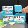 Cajas de Cumpleaños Desechables Portátiles de 6 Pulgadas de Moda para Hornear Postres, Mousses y Pasteles de Capas para Uso Comercial
