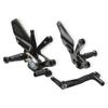 Adequado para YAMAHA Yamaha R1 Conjunto de Pedais Elevados Modificado Pedal Asa de Fibra de Carbono Placa de Calcanhar