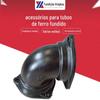 Produção e vendas de conexões de tubos de ferro fundido tipo B, tubos de ferro fundido com interface flexível para drenagem, tubos de ferro fundido, conexões de tubos de ferro fundido