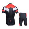 Conjunto de ciclismo de manga corta con estampado para hombre, pantalones de ciclismo de montaña, ropa deportiva de competición, ZSS07X