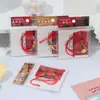 Yuncheng Wanli León Corriendo Cuerda de Mano Tejida Material de Nylon Alto Valor de Color Pulsera Inspiradora de Buena Suerte Pulsera Estudiante