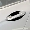 Adecuado para 13-17 Honda Accord calcomanías para el cuenco de la puerta exterior negro piano negro brillante accesorios de decoración de modificación del interior del coche