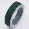 Atacado de fábrica 8*3 Corda Mambo trançada colar Pingente linha Milão Acessórios de cordão de cristal Linha para joias DIY