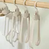 Percha Plegable para Ropa de Viaje Recogida de Ropa en un Segundo Percha de Plástico para el Hogar Sin Marcas Soporte Multifuncional Simple para Ropa Tendedero
