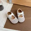 Sandalias de Princesa para Niñas 2026 Nuevos Zapatos de Verano para Niños Zapatos de Cuero Blancos para Niñas Sandalias de Playa