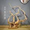 Adornos de Talla de Raíz de Ciprés de Acantilado de Taihang, Tallas de Madera Natural de Forma Libre de Guanyin y Maitreya, Artículos de Regalo, Artesanías de Madera Añeja