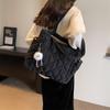 Bolsa Tote de Lona Acolchada de Gran Capacidad Nueva 2024, Bolso Bandolera Versátil para Viaje Diario