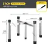 Elevar cm Colocar estante para cubos Estante para cubos aislado Lejos del soporte Estante de suelo Cubo Cuatro pies Cubo para sopa Acero inoxidable Otro