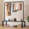 Nuevo Modelo Rejilla Lateral de Extra Grosor y Gran Capacidad, Perchero de Pie para Uso Doméstico, Perchero para Ropa de Dormitorio
